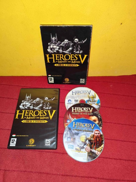 Heroes of might and magic v gold edition PC DVD