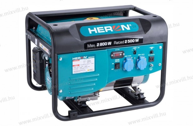 Heron benzinmotoros ramfejleszt, max 2600 VA, egyfzis (8896416)