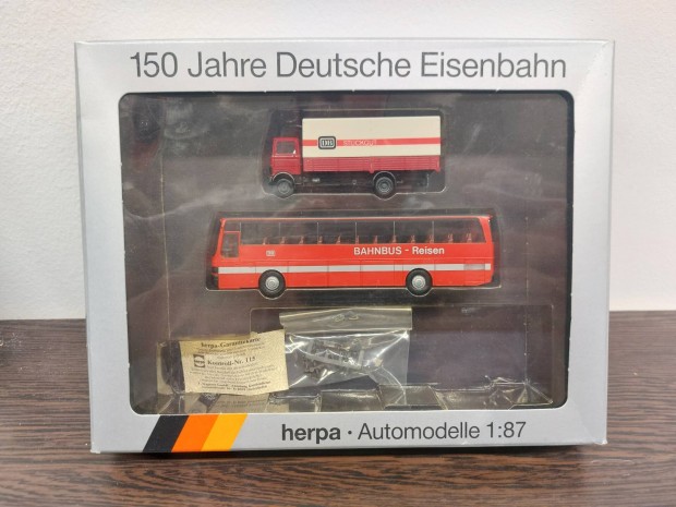 Herpa 7542 150 Jahre Deutsche Eisehnbahn H0 1:87 autmodell kszlet