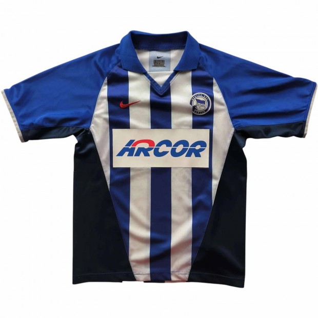 Hertha Berlin 2002-04 Nike hazai foci mez gyerek M-es