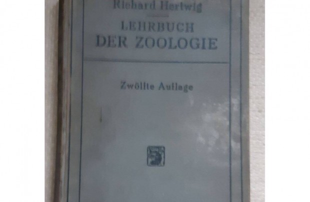 Hertwig Richard: Lehrbuch der Zoologie