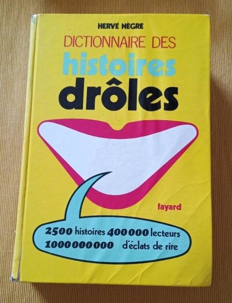 Herv Negre: Dictionnaire Ds histoires drles 