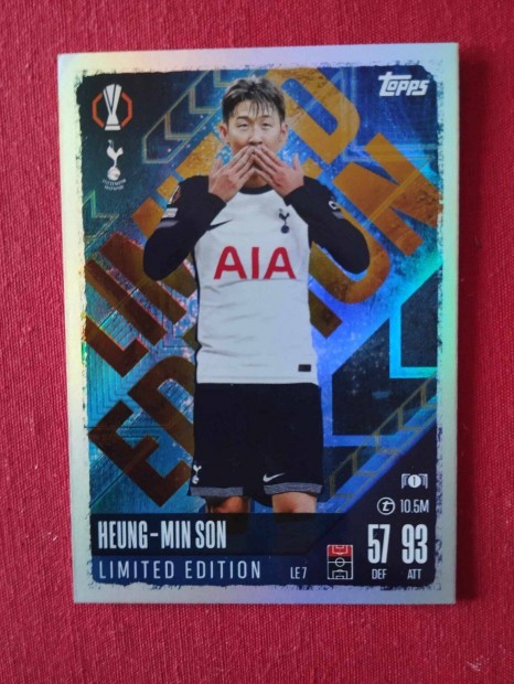 Heung-Min Son (Tottenham) Bajnokok Ligja 2024 Limited focis krtya