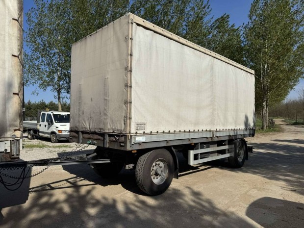 Heves Ponyva HVP F2 10-18 típusú ponyvás pótkocsi