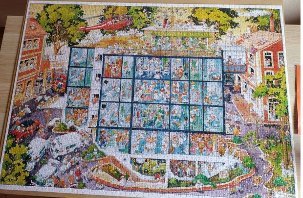 Heye (25784) Sürgősségi szoba 2000 db-os puzzle