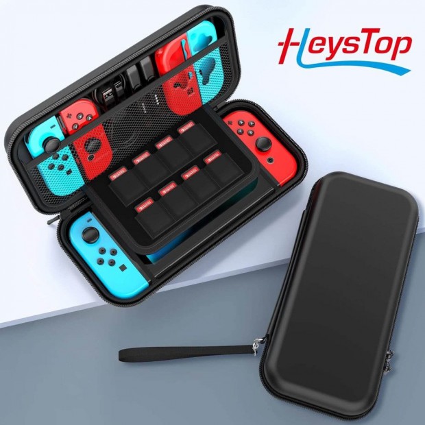 Heystop Nintendo Switch Hordoztok (Fekete) *Doboz Nlkl*