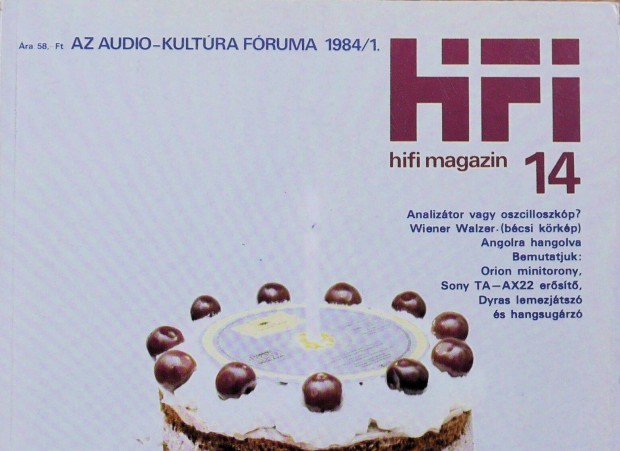 Hi-Fi magazin 1983-1984 egyes szmai