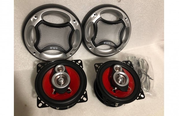 Hi-fi Autó hangszóró 1pár 60W 4" 10cm 4ohm autóhangszóró