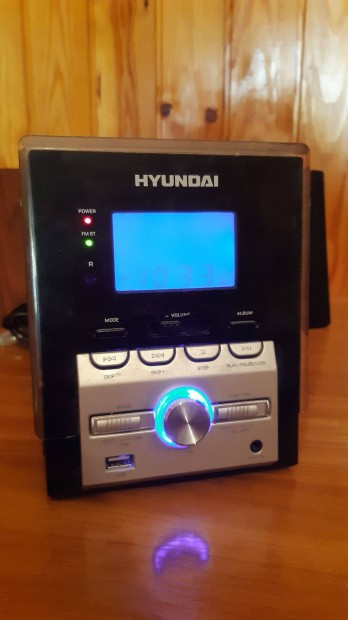 Hibs Hyundai Mini Hifi USB MP3 CD rdi lejtsz MS820AU3