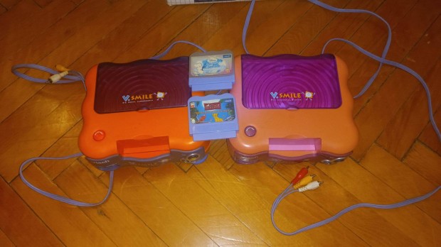 Hibás Vtech konzolok 2 játékkal csere sega Nintendo hibás konzolra