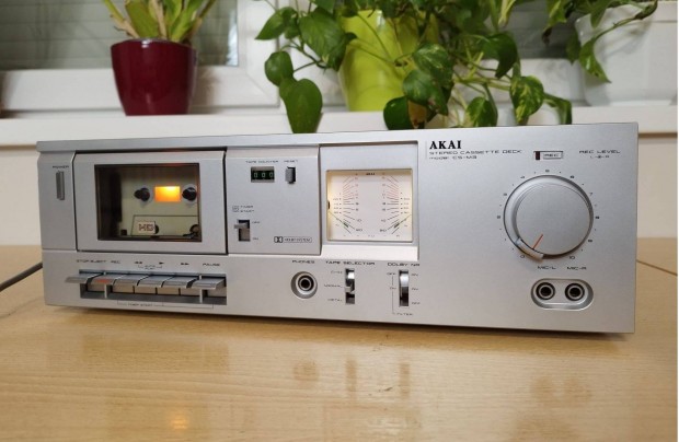 Hibás! Akai CS-M3 magnó deck +5db Akai SX kazetta