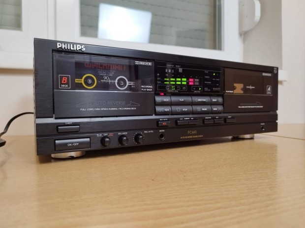 Hibs, de mszakilag jszer Philips FC 660 magn deck +15db kazetta