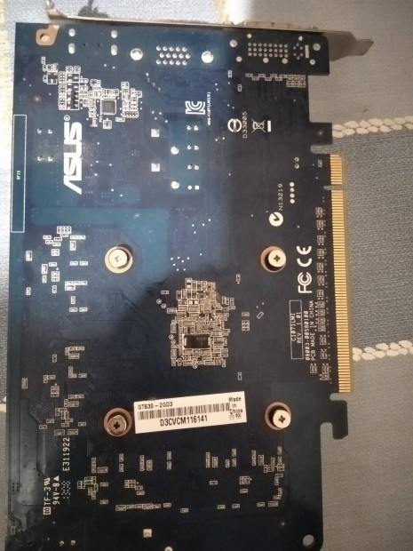 Hibs videkrtya asus gt630 2gb