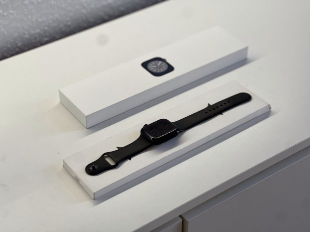 Hibátlan Apple Watch S8 Midnight 45MM 2 ÉV Garanciával Számlával