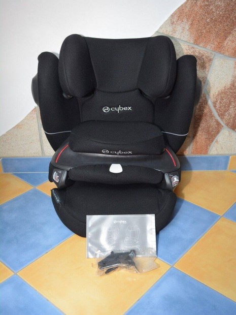 Hibtlan Cybex Pallas M-Fix SL "Pure Black" 9-36kg gyerekls+adapter