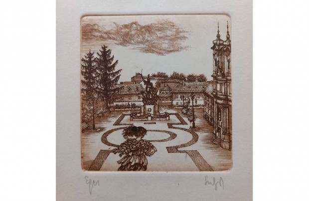 Hib�tlan Eger, Dob� t�r grafika, r�zkarc