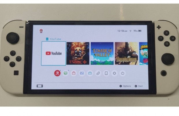 Hibátlan,Garanciás Nintendo Switch OLED White Játékokkal