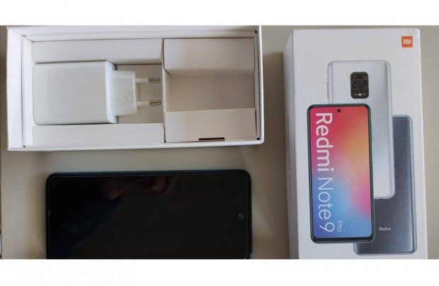 Hibtlan Xiaomi Redmi Note 9 Pro 64GB 6GB RAM Dual Mobiltelefon