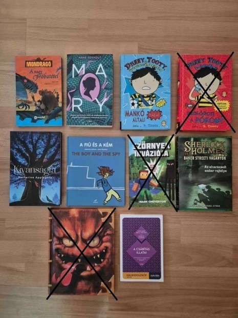 Hib�tlan , �j �llapot� k�nyvek