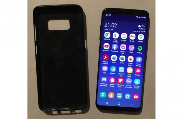 Hibtlan, fggetlen Samsung Galaxy S8 64/4 GB okostelefon j akksival