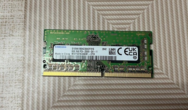 Hibtlan, tesztelt 8gb ddr4 laptopba