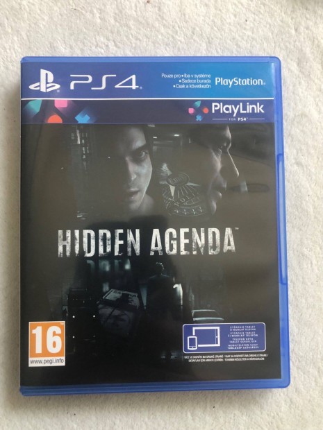 Hidden Agenda Ps4 Playstation 4 magyar szinkronos jtk
