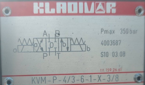 Hidraulika vezrl 12V