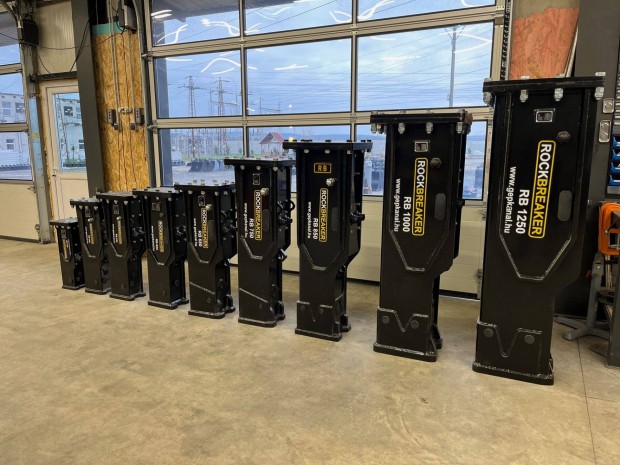 Hidraulikus bont�kalap�cs, t�r�fej, Rockbreaker RB750