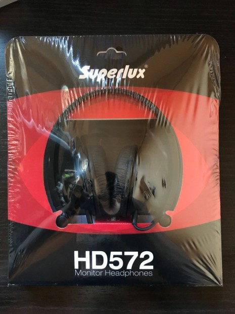 Hifi fejhallgat, sszecsukhat pntos Superlux HD 572