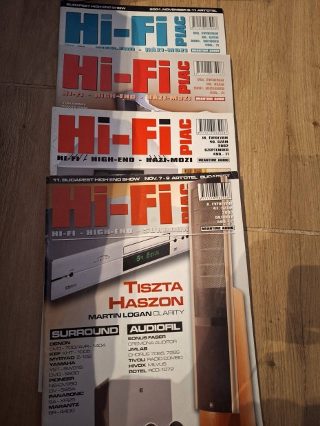 Hifi magazinok