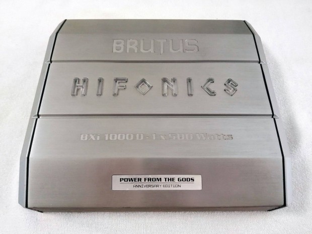Hifonics Brutus Bxi 1000D auts monoblock erst, vgfok (jszer!)