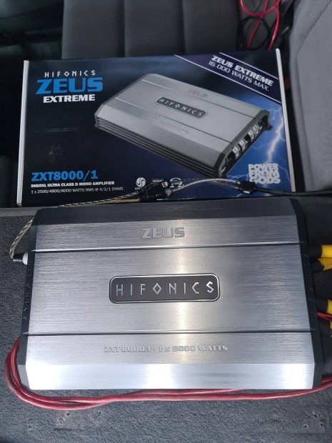 Hifonics Extreme 8000 erősítő