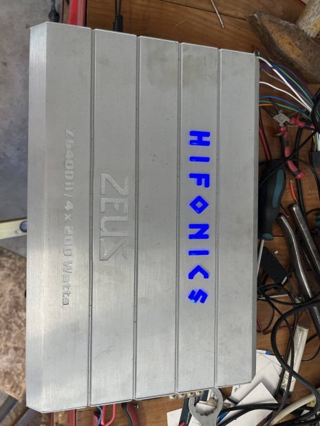 Hifonics Zeusz autós erősítő hifi végfok