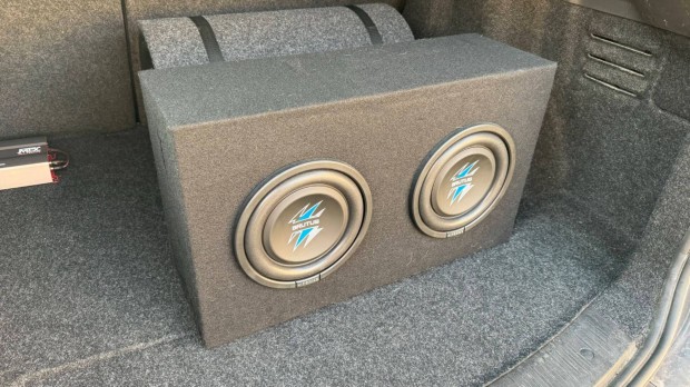 Hifonics mlylda - 400W rms, 2x2Ohm, egyedi lda!