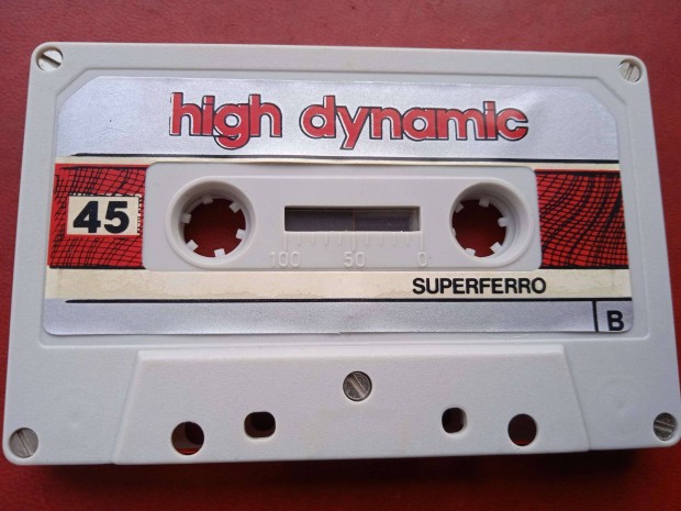 High Dynamic 45 Superferro retro audio kazetta ,norml