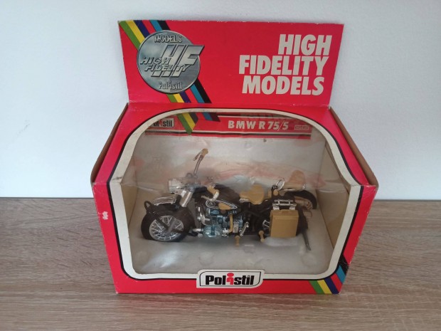 High Fidelity models Polistil BMW R75 MS 605 1/15