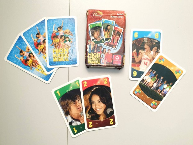 High School Musical 2 / Action Dance Game / Uno / Cartamundi / Disney