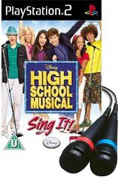 High School Musical - Sing It + 2 Mics Playstation 2 jtk