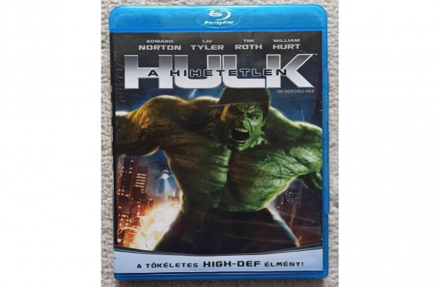 Hihetetlen Hulk blu-ray blu ray film