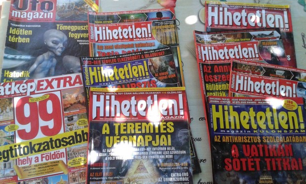 Hihetetlen magazin 7 db