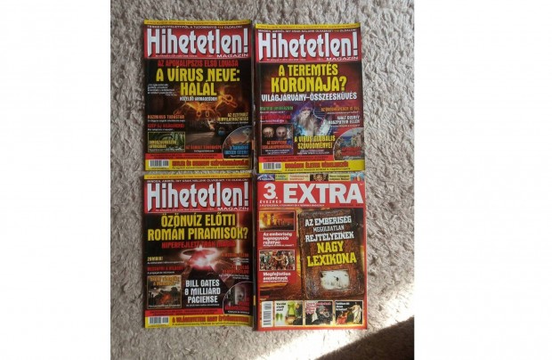 Hihetetlen magazin, folyóirat, újság.Spiritualitás, tudomány témájú