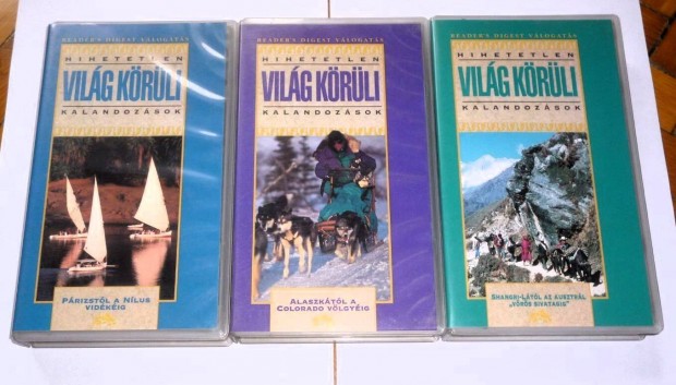 Hihetetlen vilg krli kalandozsok 3Xvhs Readers Digest Egyben ela