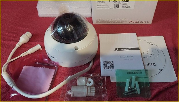 Hikvision DS 2CD2163G2 IU, Dome IP Kamera, Microsd, (2.8mm) POE
