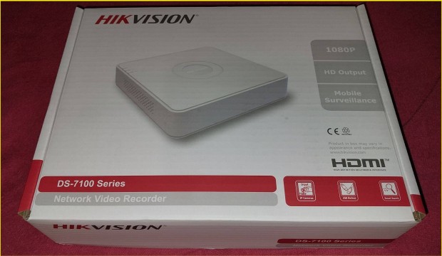 Hikvision DS 7104NI Q1 Nvr, 4db IP kamera,