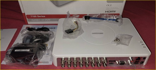 Hikvision DS 7116Hghi K1 16db Analóg DVR vagy 18db 5MP IP Nvr