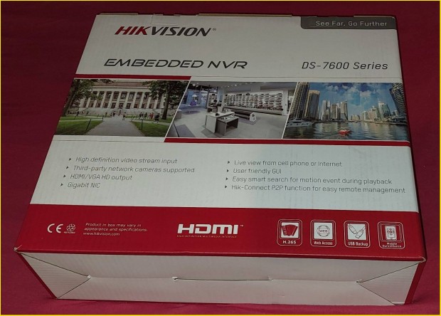 Hikvision DS 7608Nxi I2/S 4K 8 csatornás Nvr és Acusense