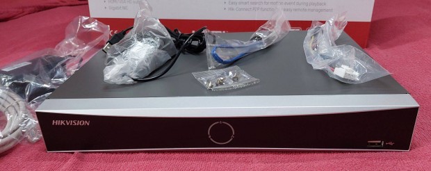 Hikvision DS 7608Nxi K1, Nvr 8 IP csatornás, Acusense