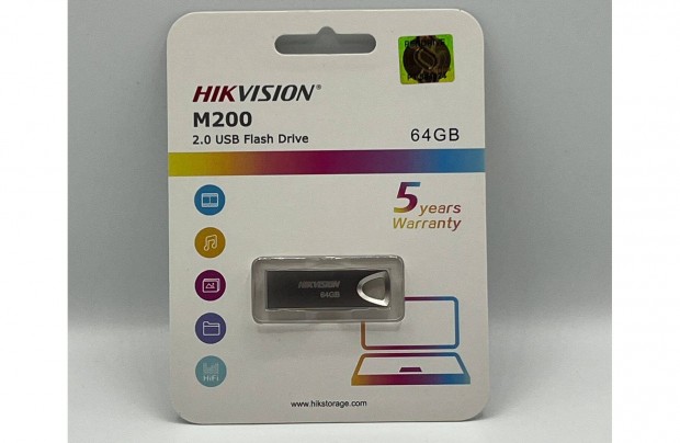 Hikvision pendrive 64GB trhely, j