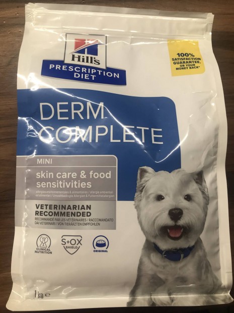 Hills PD Canine Derm Complete Mini 1kg