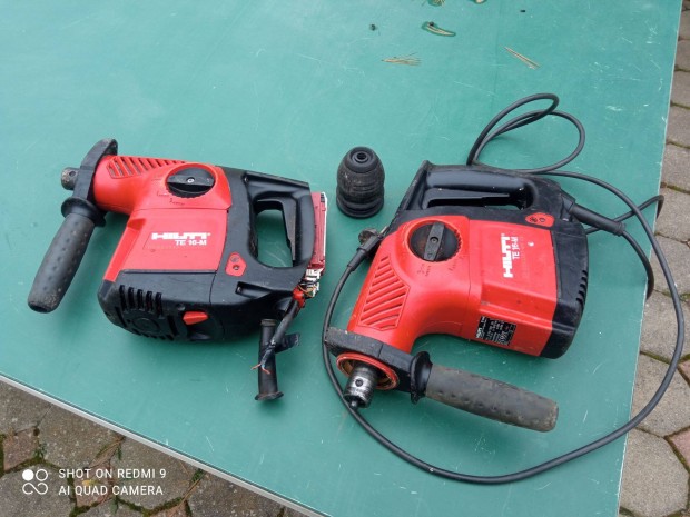 Hilti TE16-M 2 db + egy tokmny Pternek